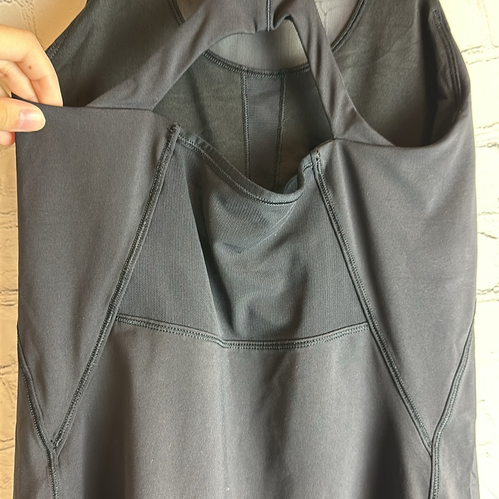 Lululemon Mesh With Me Black Tank - Picture 10 of 12